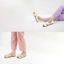 No.3703 Open Toe Thick Mesh Shoes