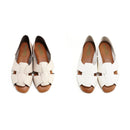 No.3703 Open Toe Thick Mesh Shoes