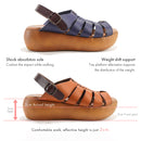 No.8304A Duo-way Strap Wedge Sandal