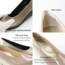 No.3077 Stable Heel Pumps
