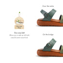 No.8302A Duo-way Belt Mesh Sandal