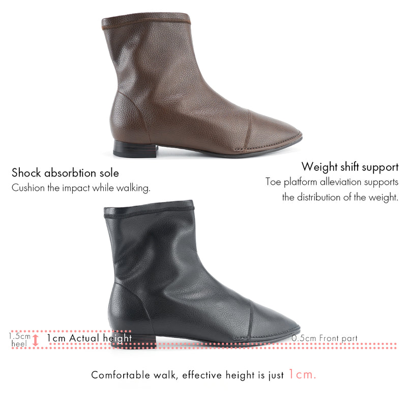 SUaSHI 4583 Side Zip Stretchable Boots