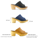 No.1730 Wedge Slip-On Sandal