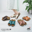 No.1834 Cross Belt Wedge Slip-On