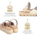 No.1851 Duo-way Strap Wedge Sandal