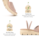 No.1851 Duo-way Strap Wedge Sandal