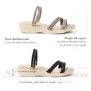 No.1852 Duo-way Strap Wedge Sandal