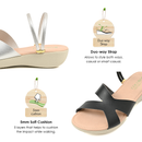 No.1855 Duo-way Strap Wedge Sandal