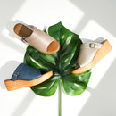 No.2016 Duo-Way Strap Wedge Sandal