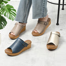 No.2016 Duo-Way Strap Wedge Sandal