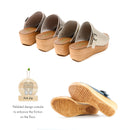 No.2016 Duo-Way Strap Wedge Sandal