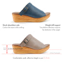 No.2016 Duo-Way Strap Wedge Sandal