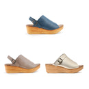 No.2016 Duo-Way Strap Wedge Sandal