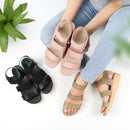 No.2037 Double Belt Ankle Strap Sandal