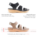 No.2037 Double Belt Ankle Strap Sandal