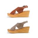 No.2039 Wedge Back Band Sandal