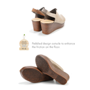 No.2040 Back Band Sabot Style Sandal