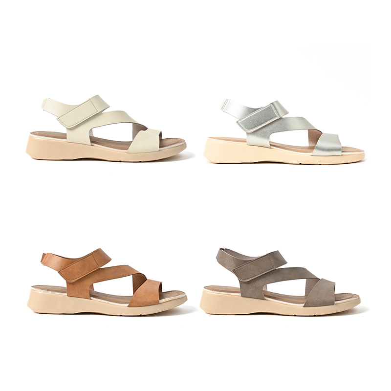 No.2047 Ankle Support Belt Wedge Sandal