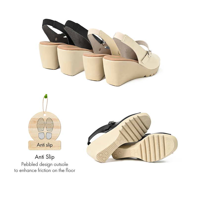 No.2050 Elegance Lift Wedge Sandal