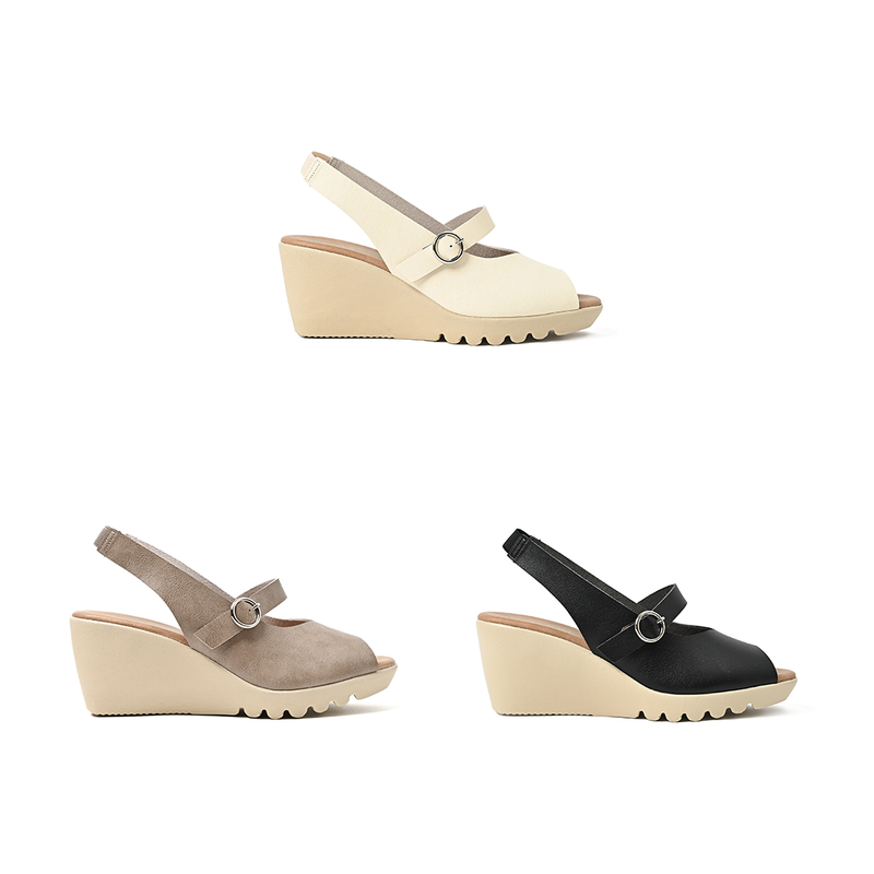 No.2050 Elegance Lift Wedge Sandal