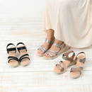 No.2052 Grace Strappy Wedge Sandals