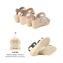No.2052 Grace Strappy Wedge Sandals
