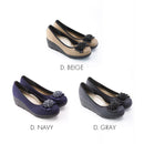 No.3075 Stable Heel Blink Ribbon Pumps
