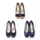 No.3075 Stable Heel Blink Ribbon Pumps