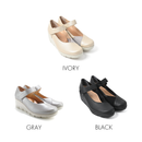 No.3083 Bunion Support Stable Heel Pumps