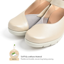 No.3083 Bunion Support Stable Heel Pumps