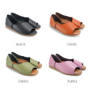 No.3702 Open Toe Flat Shoes