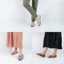 No.3704 Open Toe Cross Belt Shoes