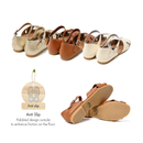 No.3708 Open Toe Flat Shoes