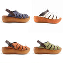 No.8304A Duo-way Strap Wedge Sandal