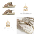 No.8307A Cross Upper Soft Cushion Sandal