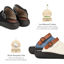 No.8313A Foot Print Insole Comfort Sandal