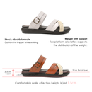 No.8315A Foot Print Insole Comfort Sandal