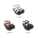 No.8314A Foot Print Insole Comfort Sandal