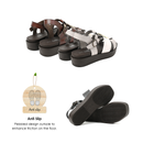 No.8314A Foot Print Insole Comfort Sandal