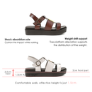 No.8314A Foot Print Insole Comfort Sandal