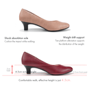 No.8625A Stretchable Upper Pump Shoes