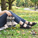 No.2056 Flexible Stretch Wavy Sole Sandals