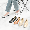 No.7004A Stretch Fit Flat Pumps