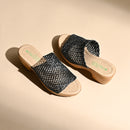 No.1839 Mesh Cover Slip-On Sandal