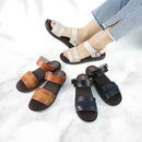 No.8309A Foot Print Insole Comfort Sandal