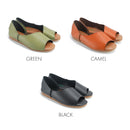 No.3702 Open Toe Flat Shoes