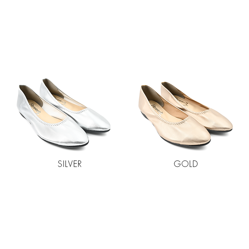 No.7004A Stretch Fit Flat Pumps