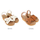No.1843 Duo-Way Cross Belt Wedge Sandal