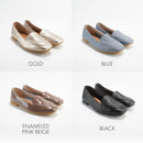 No.RP515 Moccasin Sewing Flat Leather Shoes