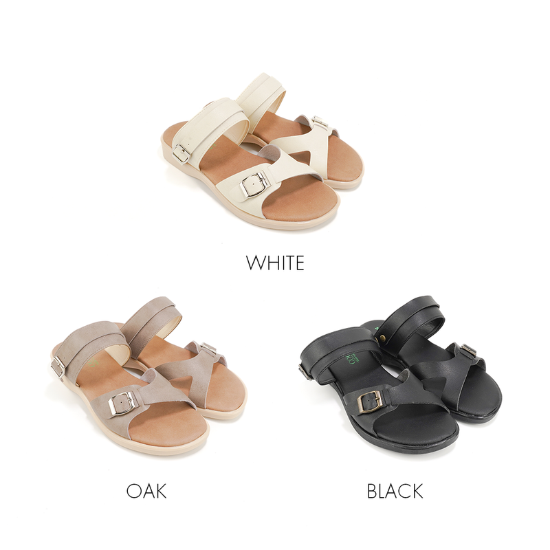 No.1850 Duo-way Strap Wedge Sandal